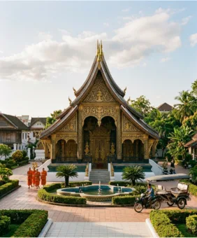 รถตู้เที่ยวหลวงพระบาง